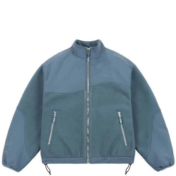 Dime - Heavyweight Fleece Jacket (Slate Blue)